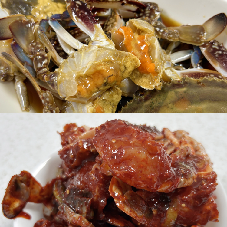 국내산 한입 꽃게장 간장게장(1kg) 양념게장(500g) 교차선택 가능