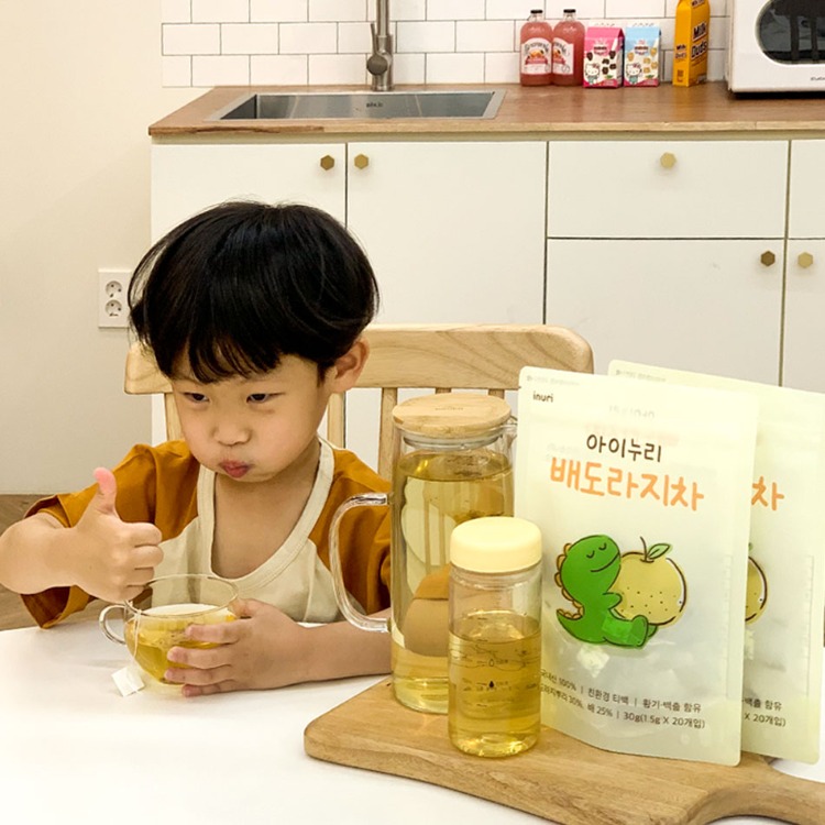 국내산 아이누리 배도라지차