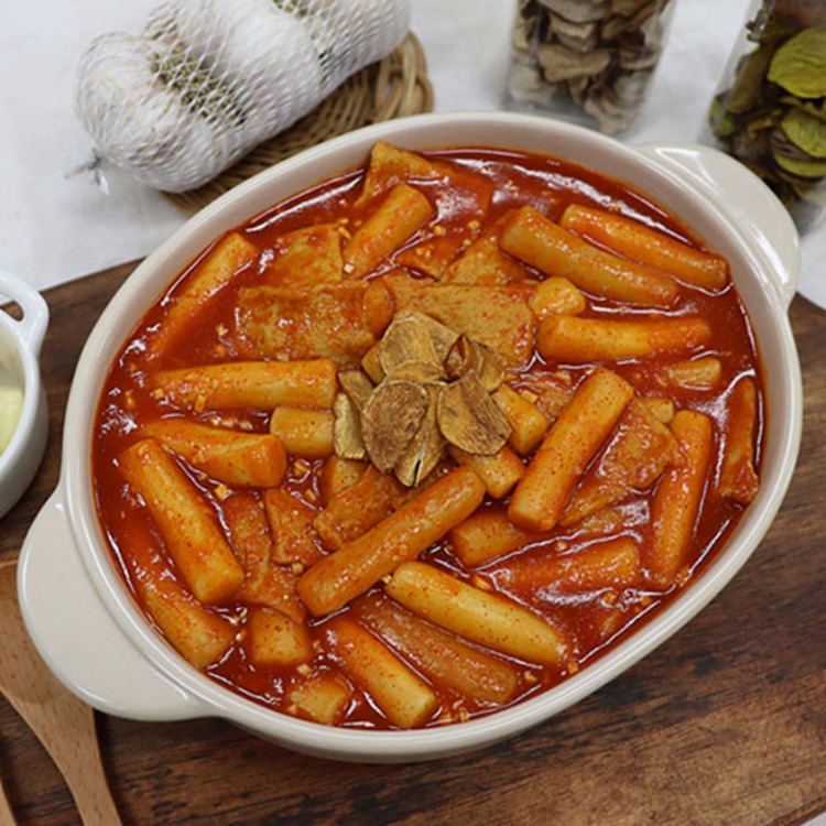 핫이슈 떡볶이(마늘맛) 1팩 480g