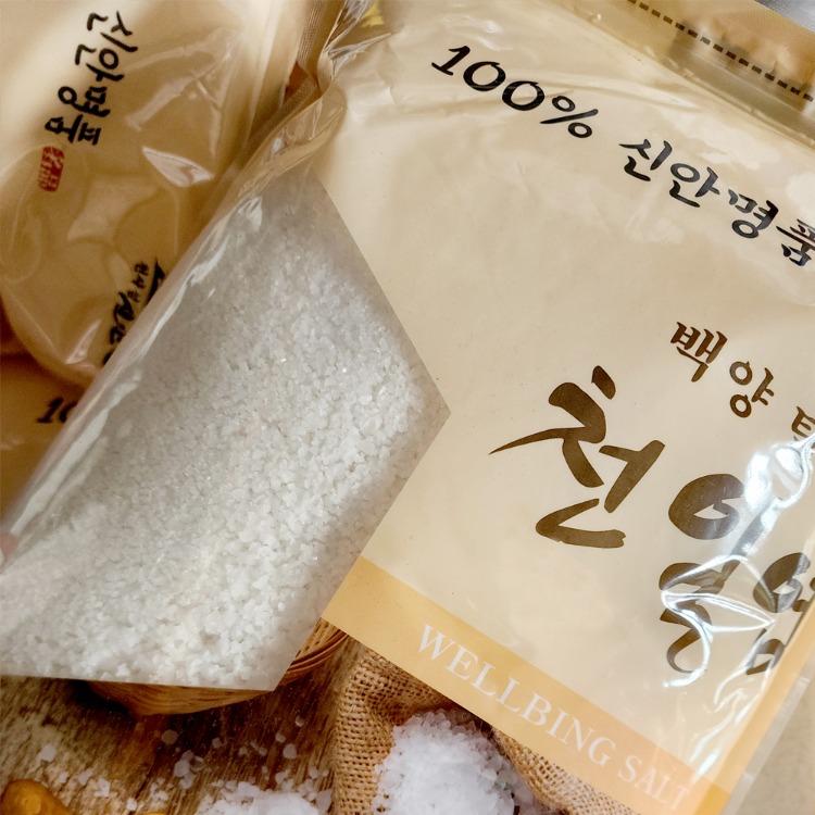 국산 신안 탈수 천일염
