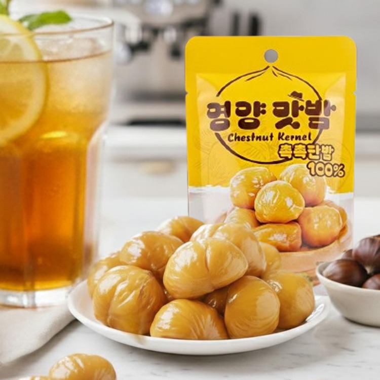 편의점 인기간식 촉촉단밤100% 영양맛밤