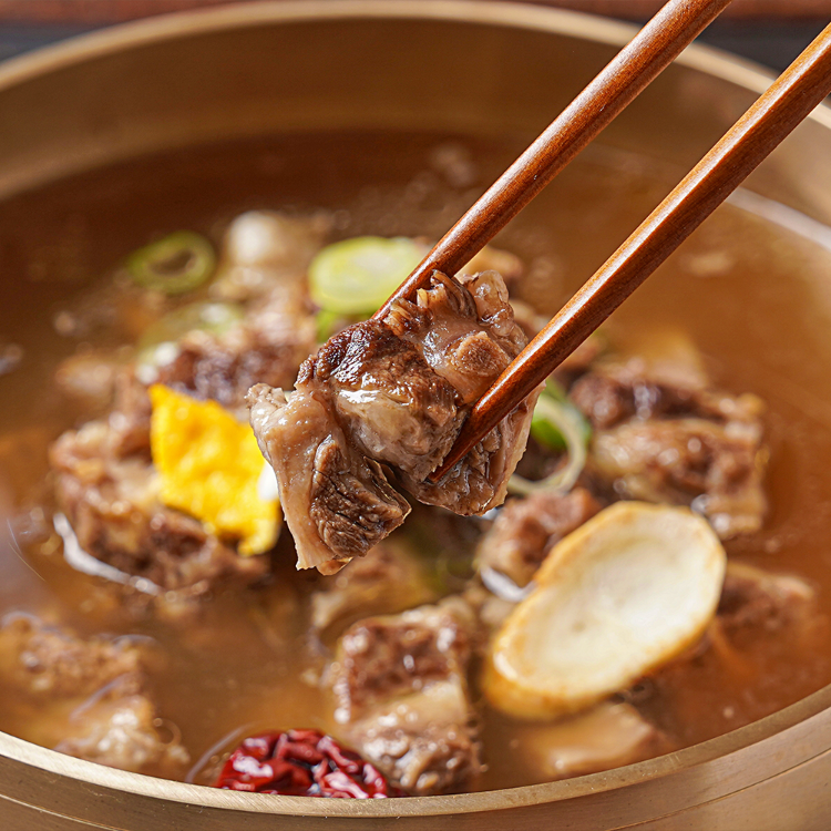 뼈없는 순살갈비탕 600g 2