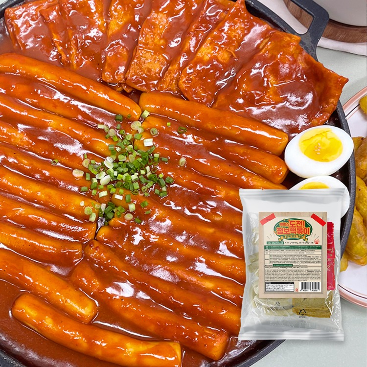 핫이슈 점보떡볶이 1팩 1kg 2